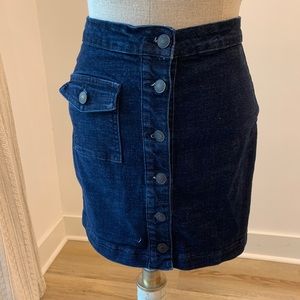 Skirt denim